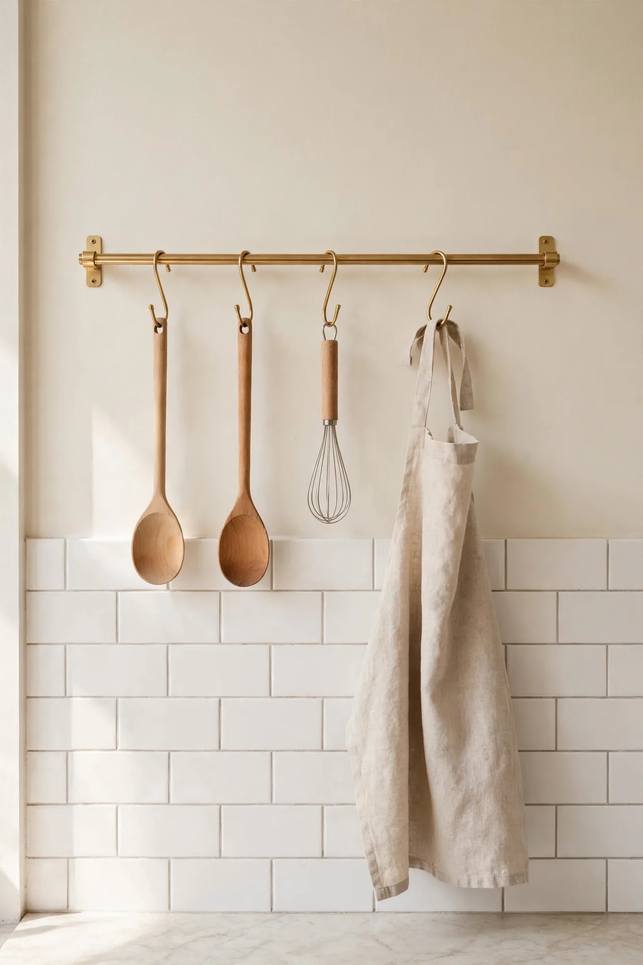 Brass Rail Hooks