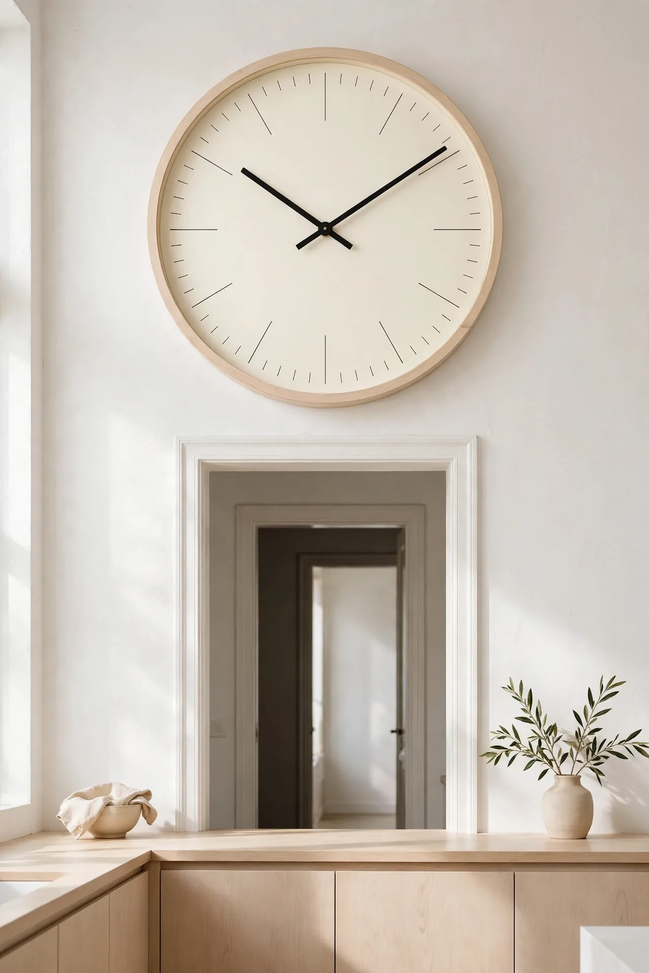 Clock Statement Piece
