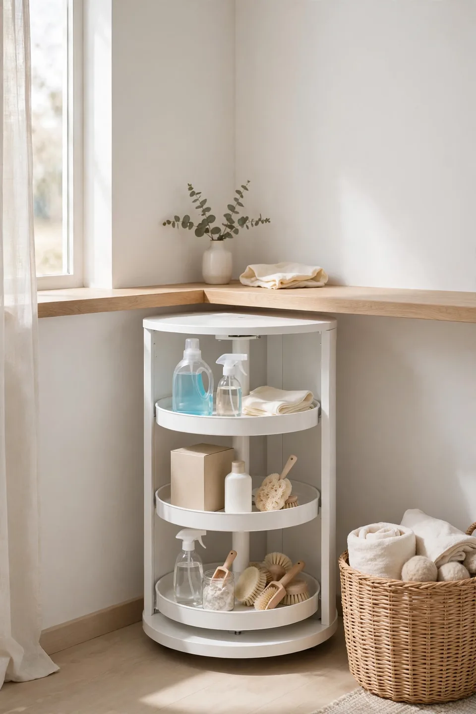 Corner Cabinet Carousels