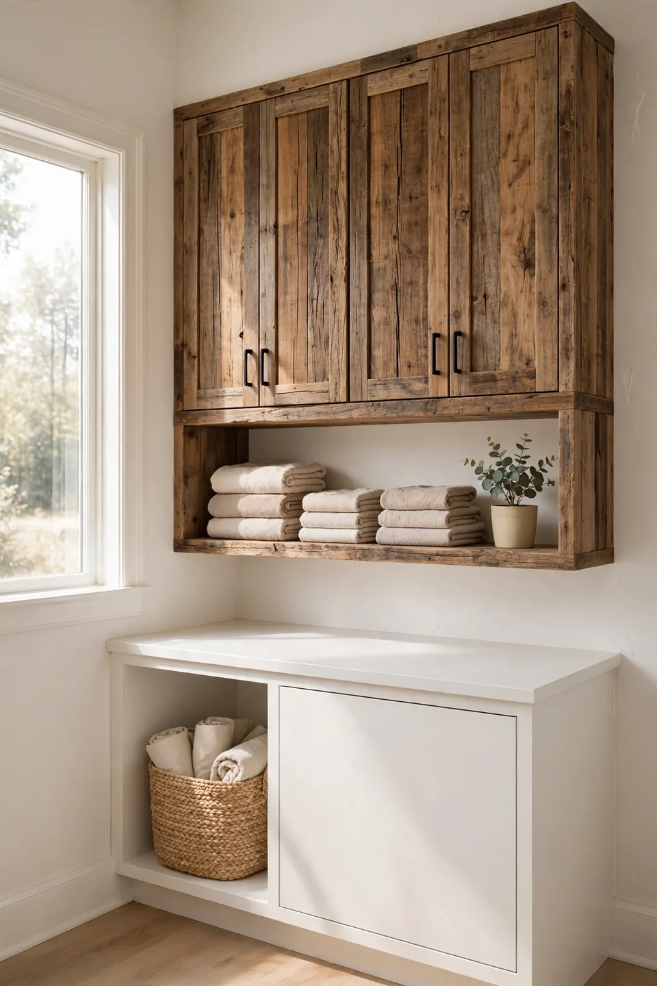 Reclaimed Wood Cabinets