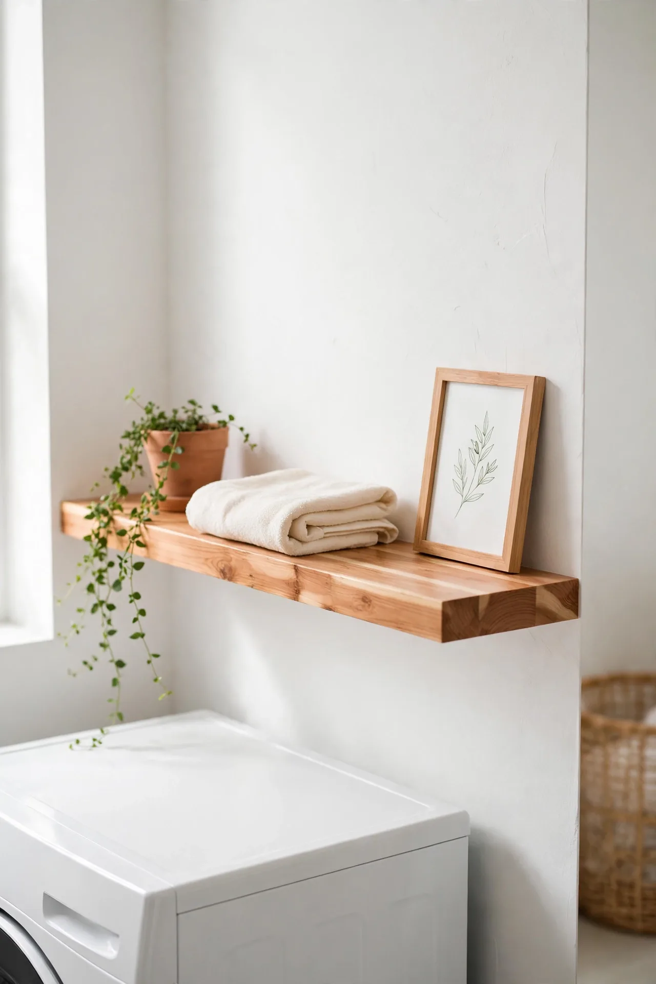 Cedar Shelf Ledge Styling