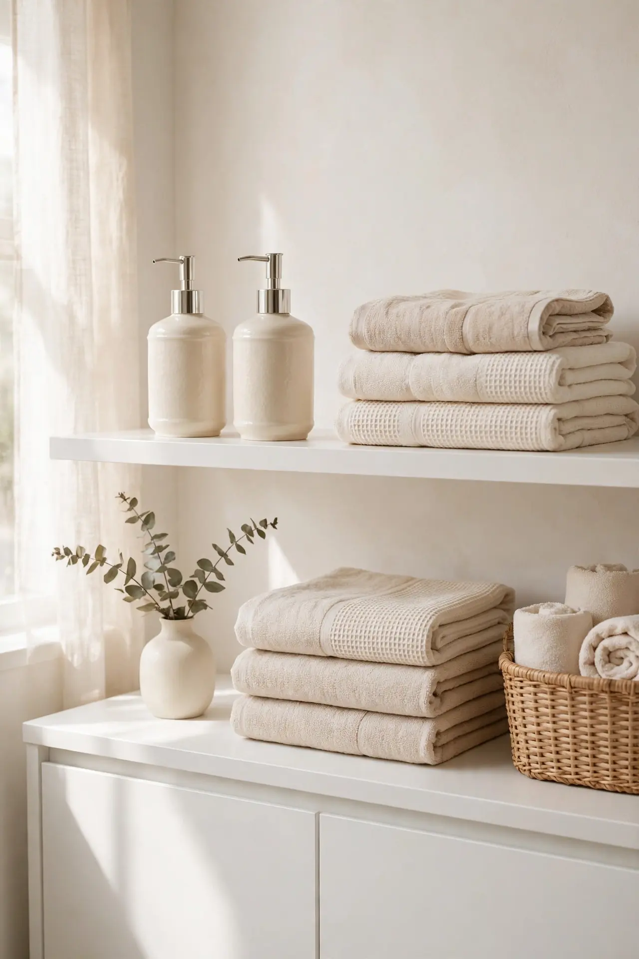 Ceramic Soap Dispenser Set
