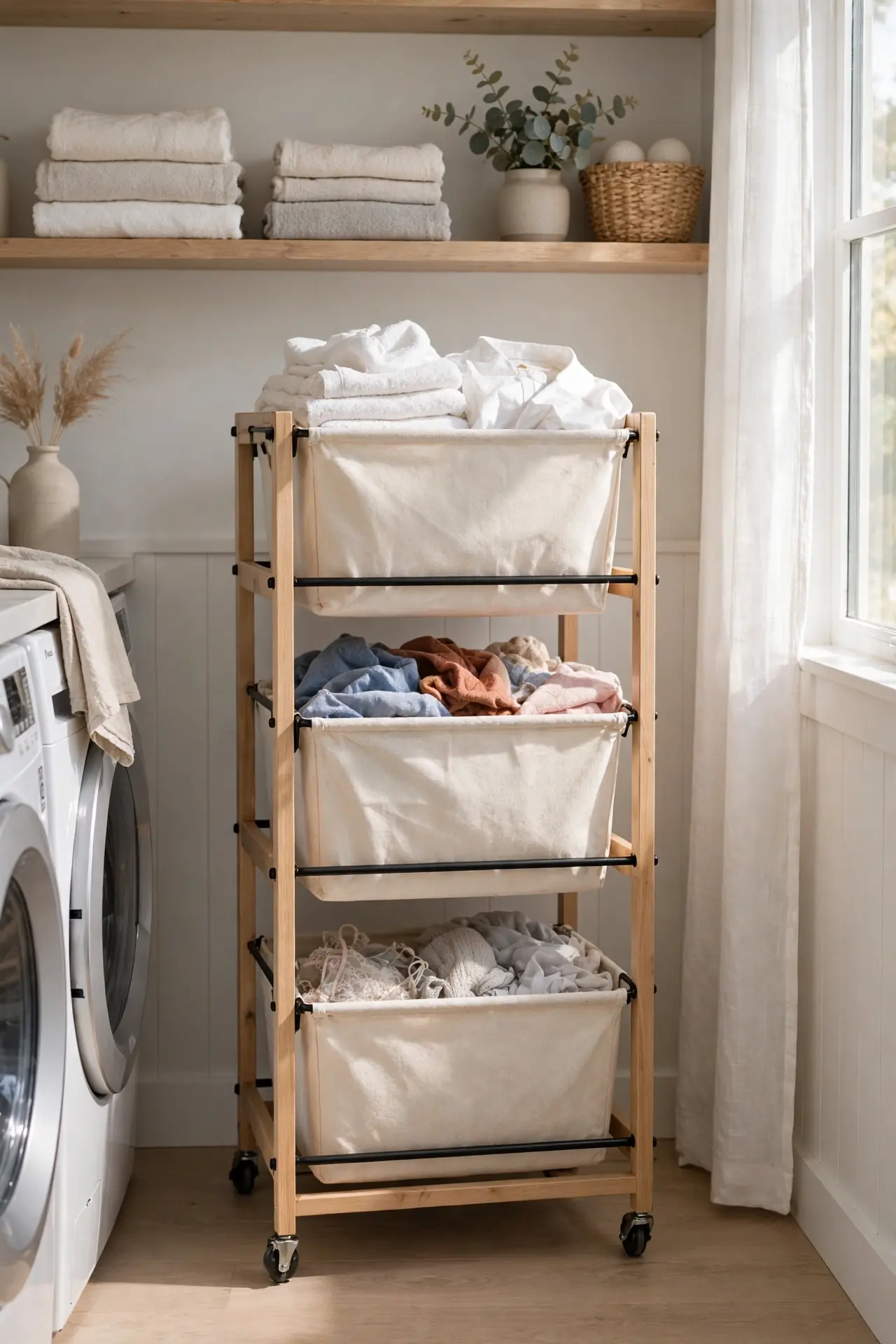 Tiered Laundry Baskets