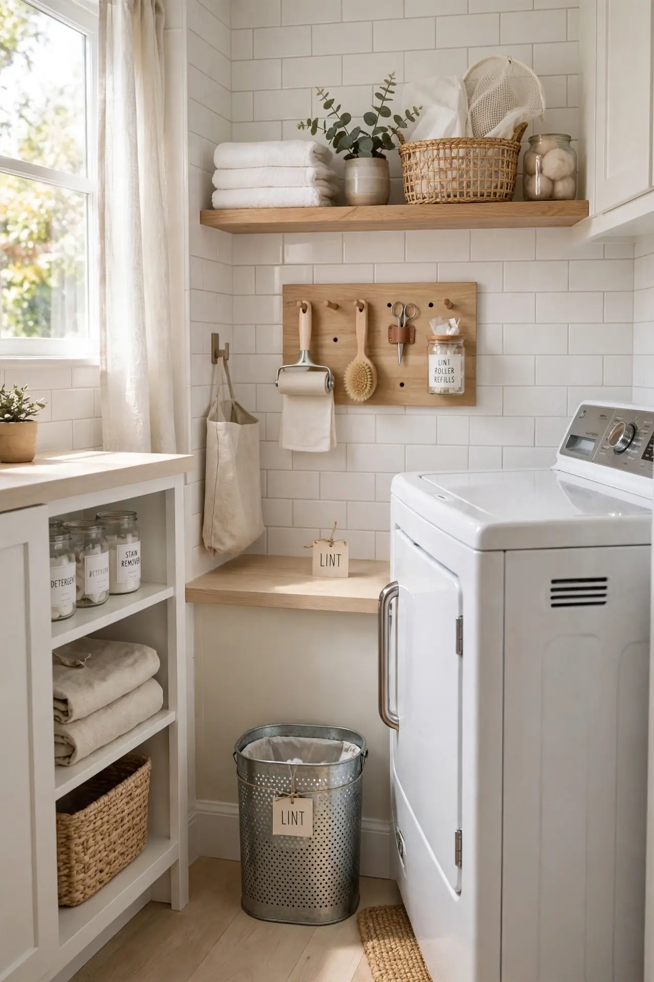 Lint Bin Station