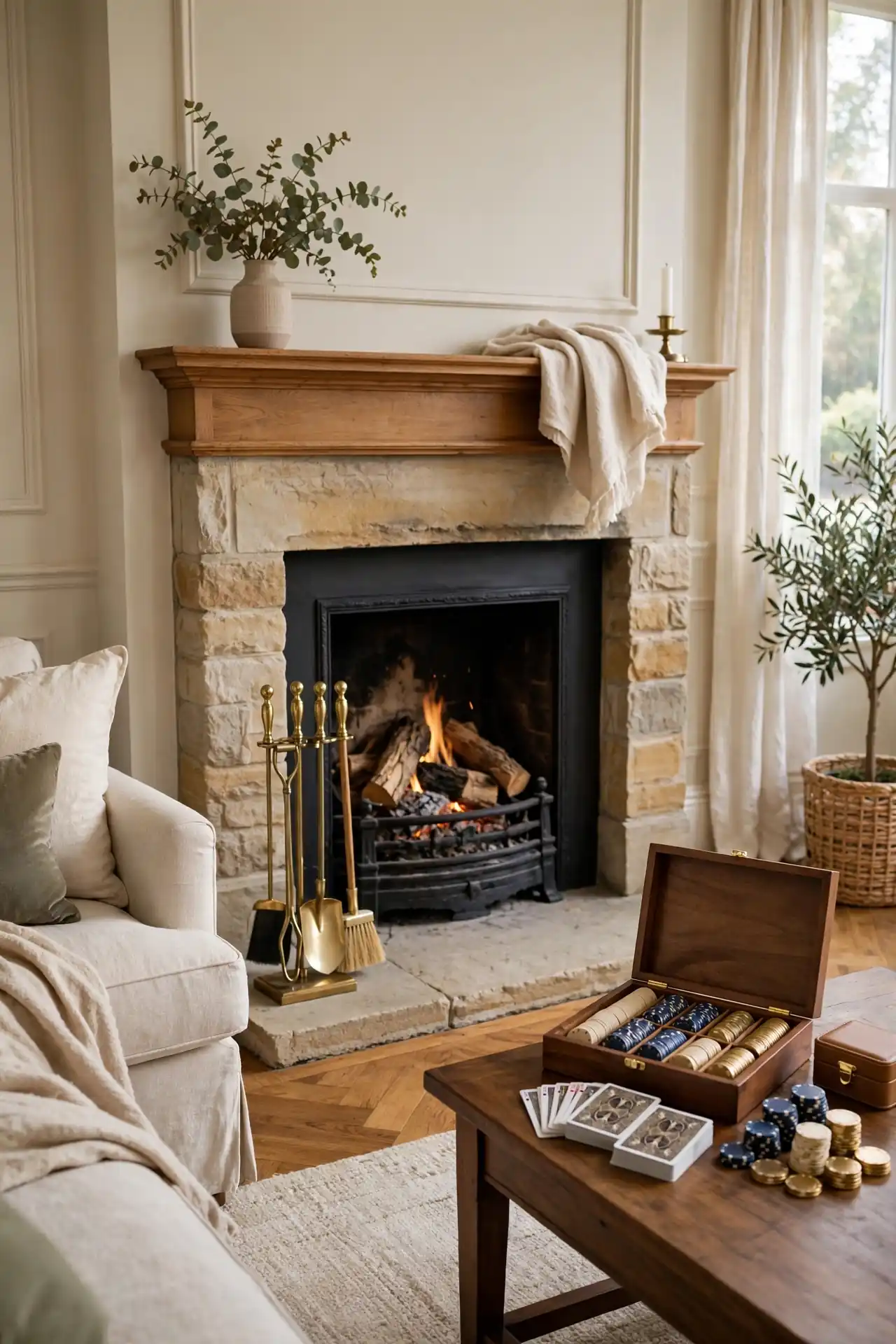 Brass Fireplace Tools