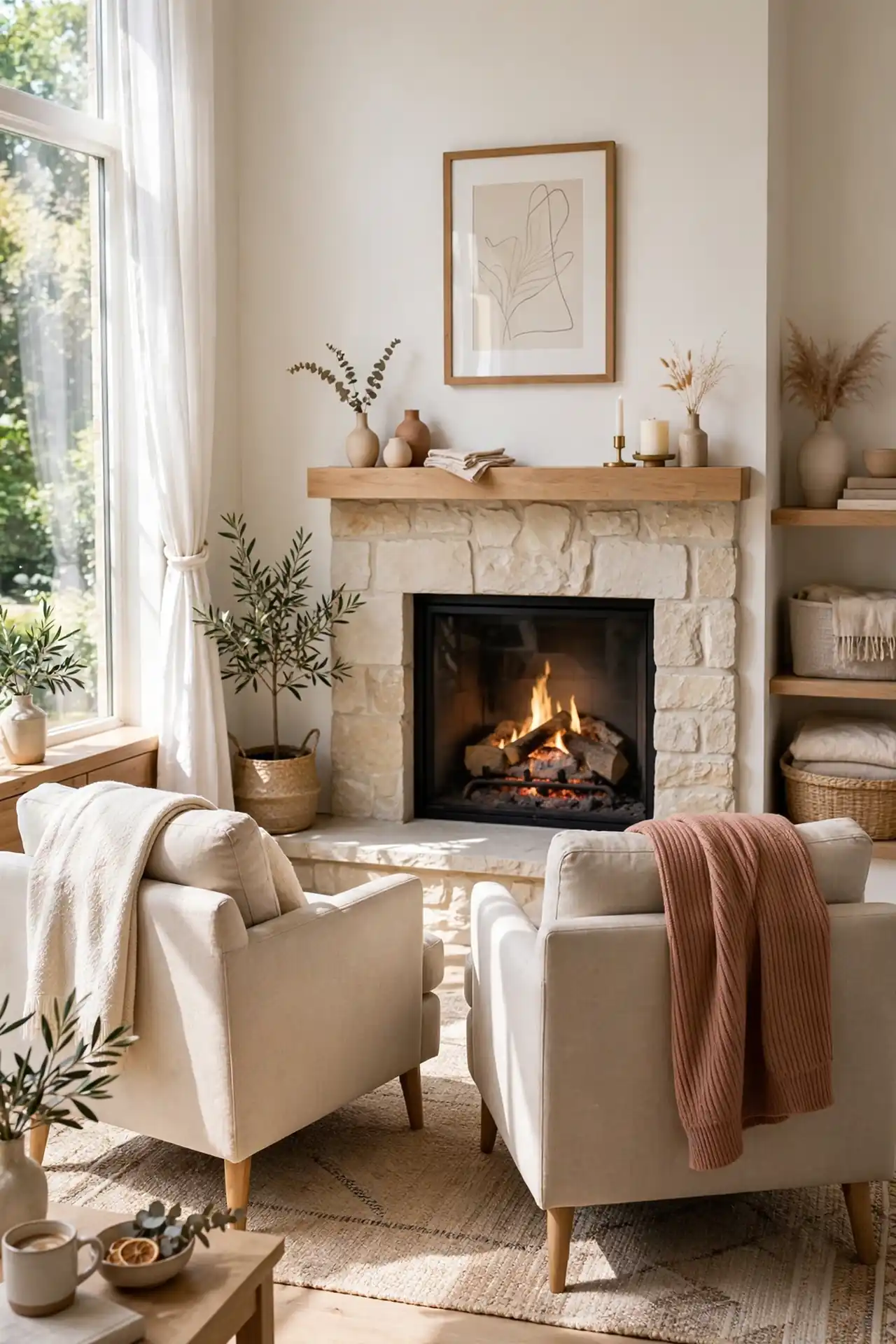 Compact Armchair Pair