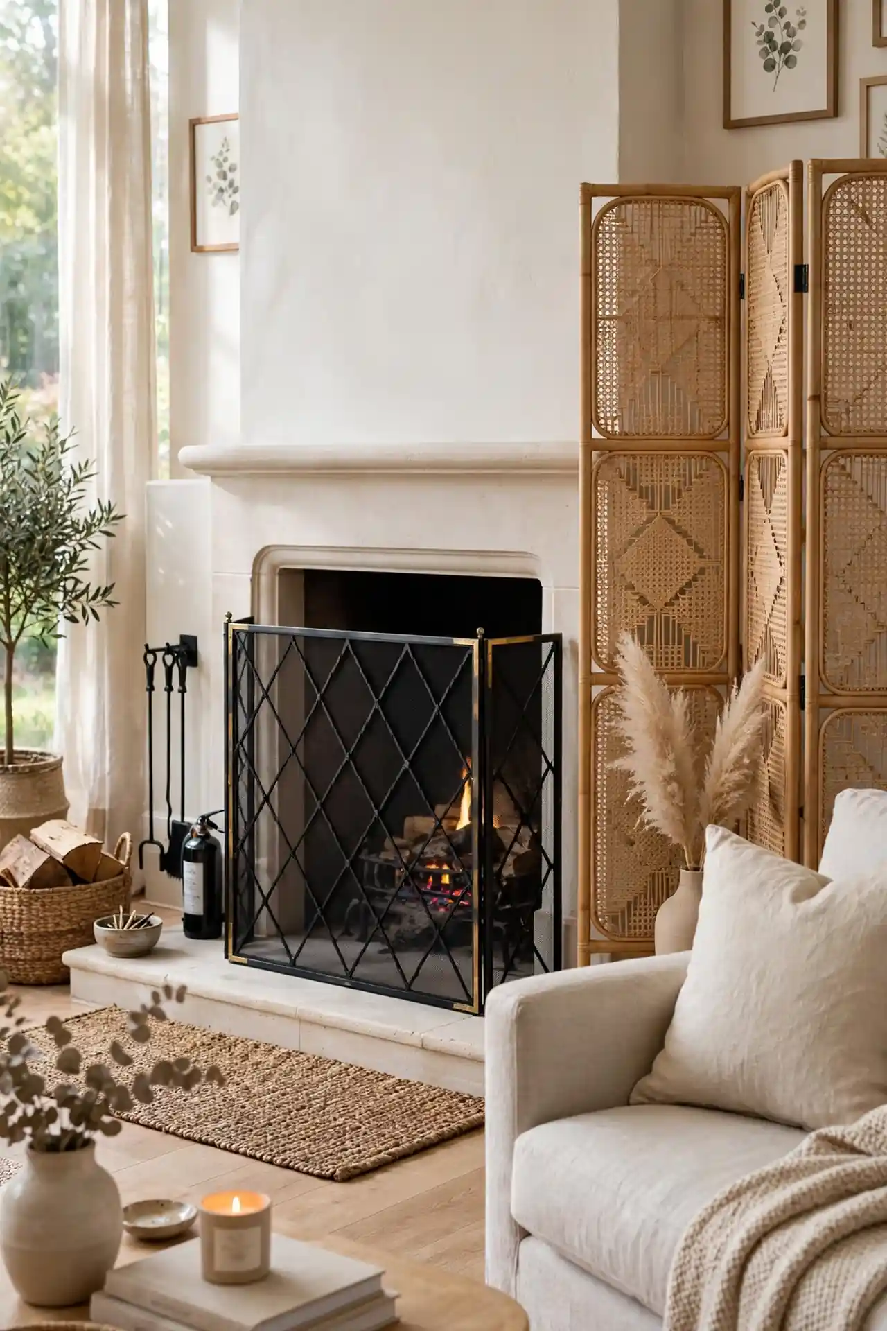 Fireplace Screen Style