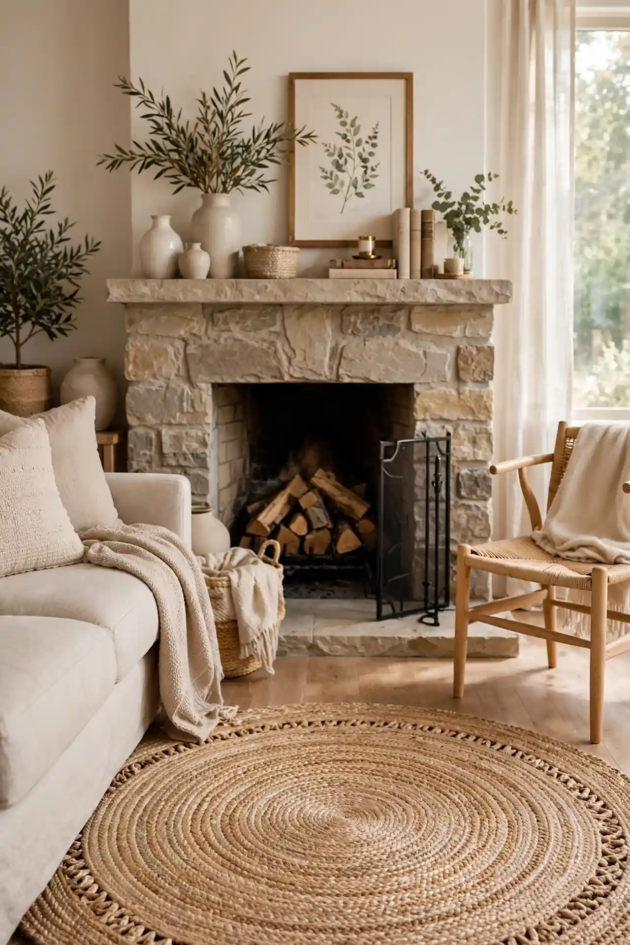 Round Jute Rug
