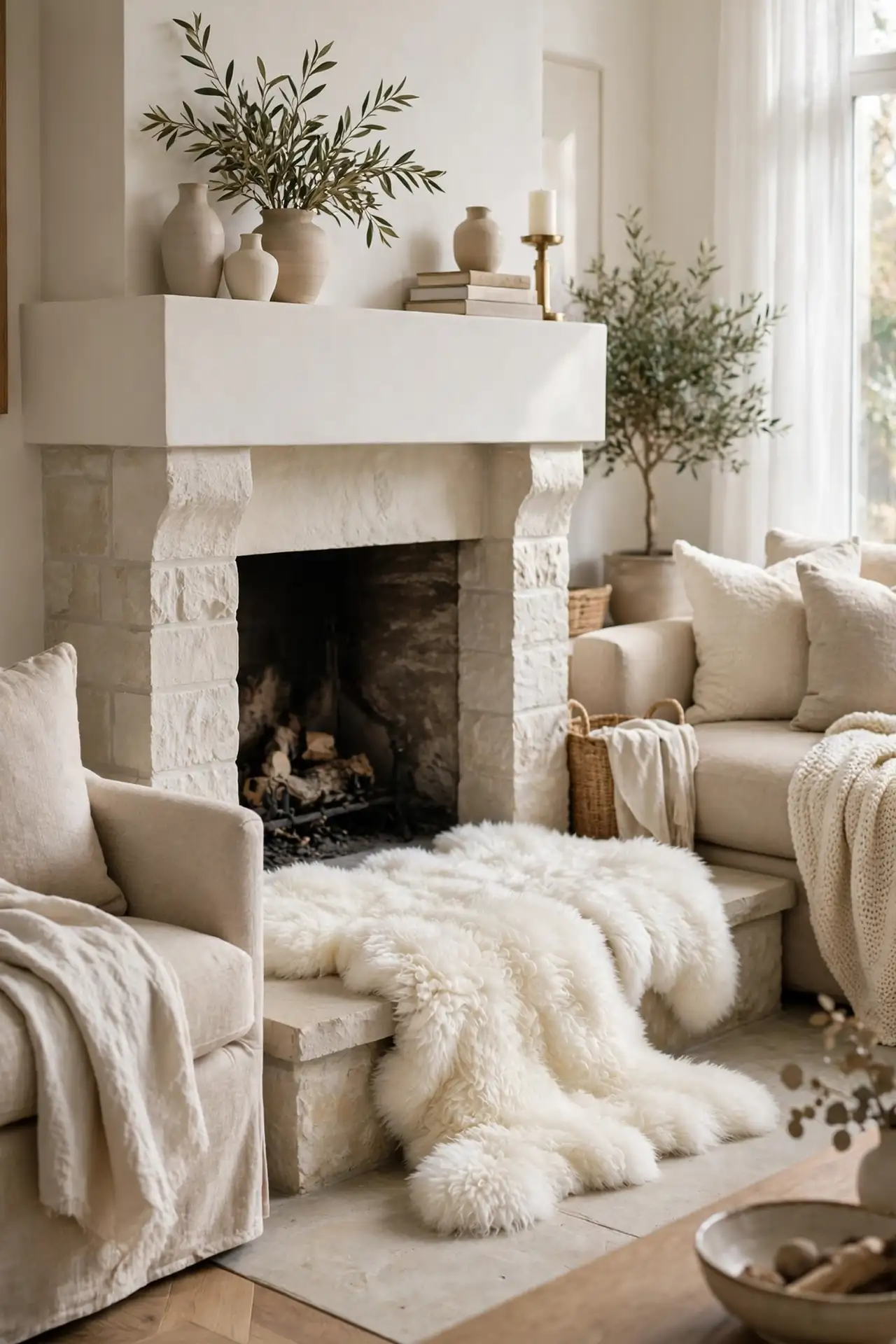 Sheepskin Hearth Rug