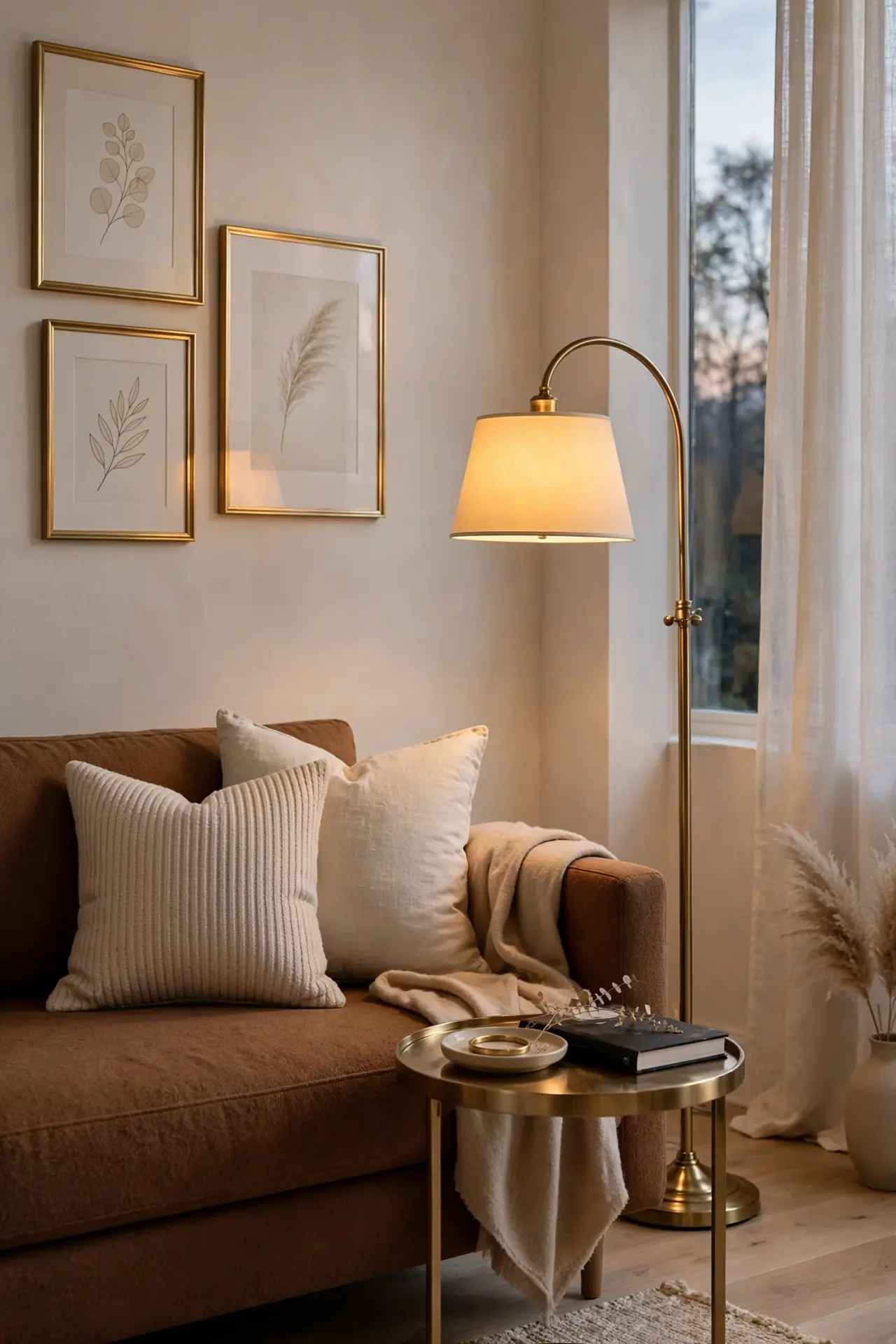 Brass Accent Glow