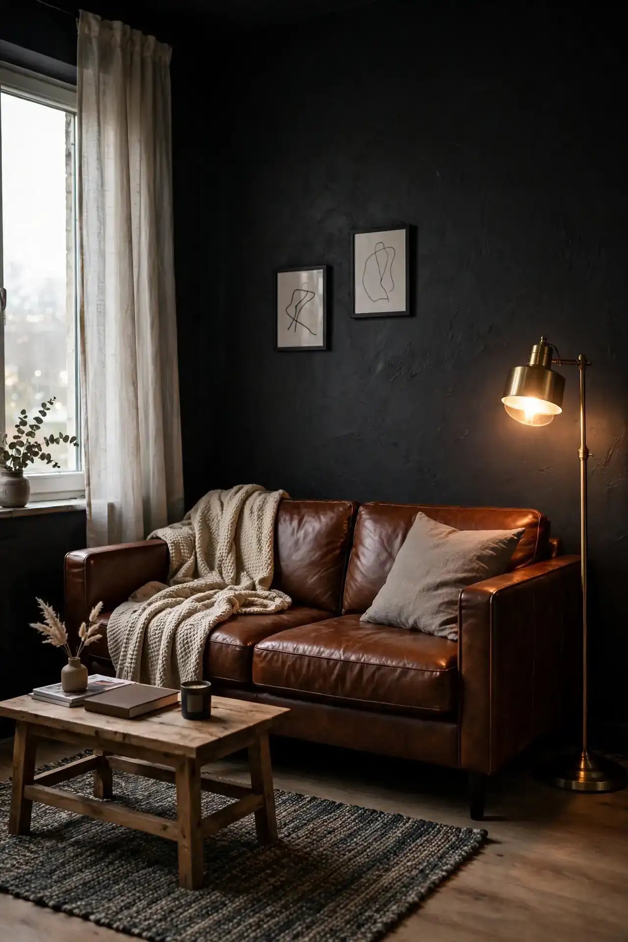 Moody Dark Walls