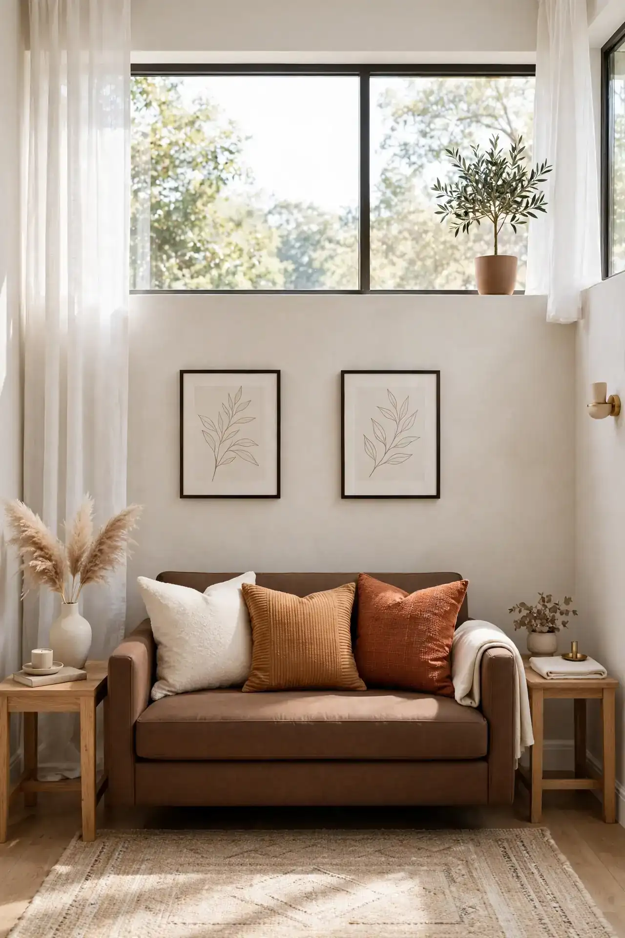 Symmetrical Pillow Style