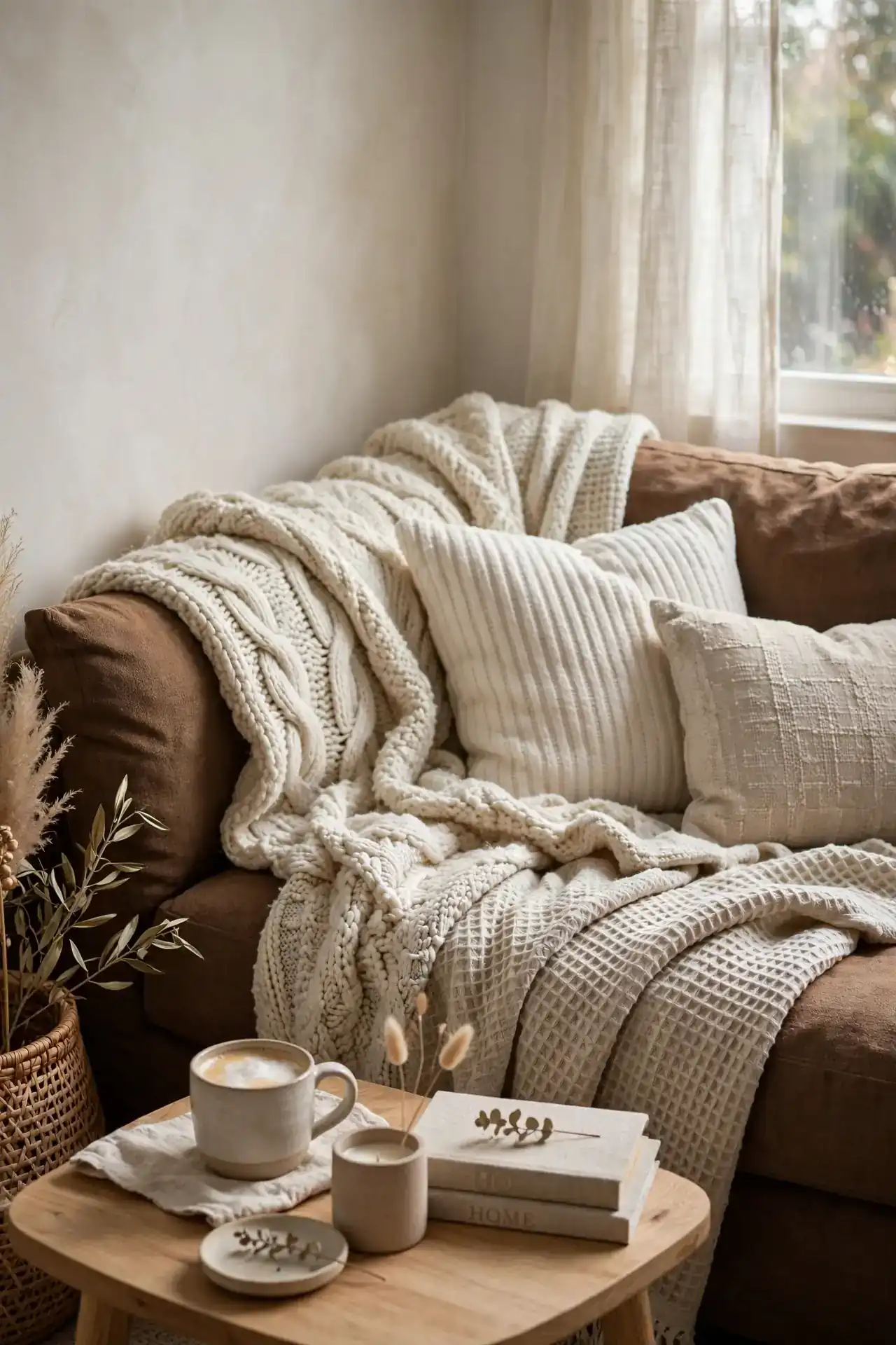 Textured Knit Throws