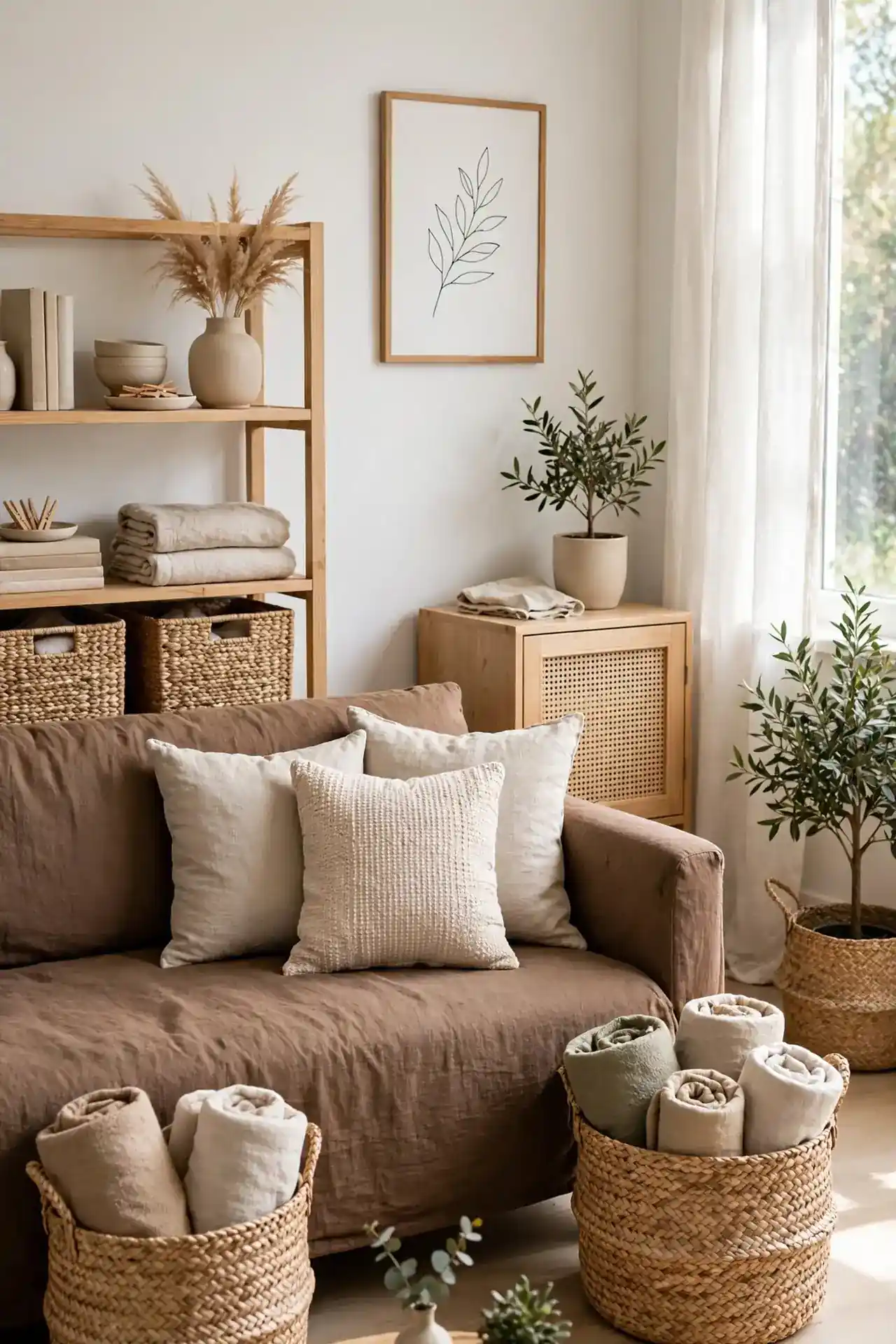 Woven Basket Storage