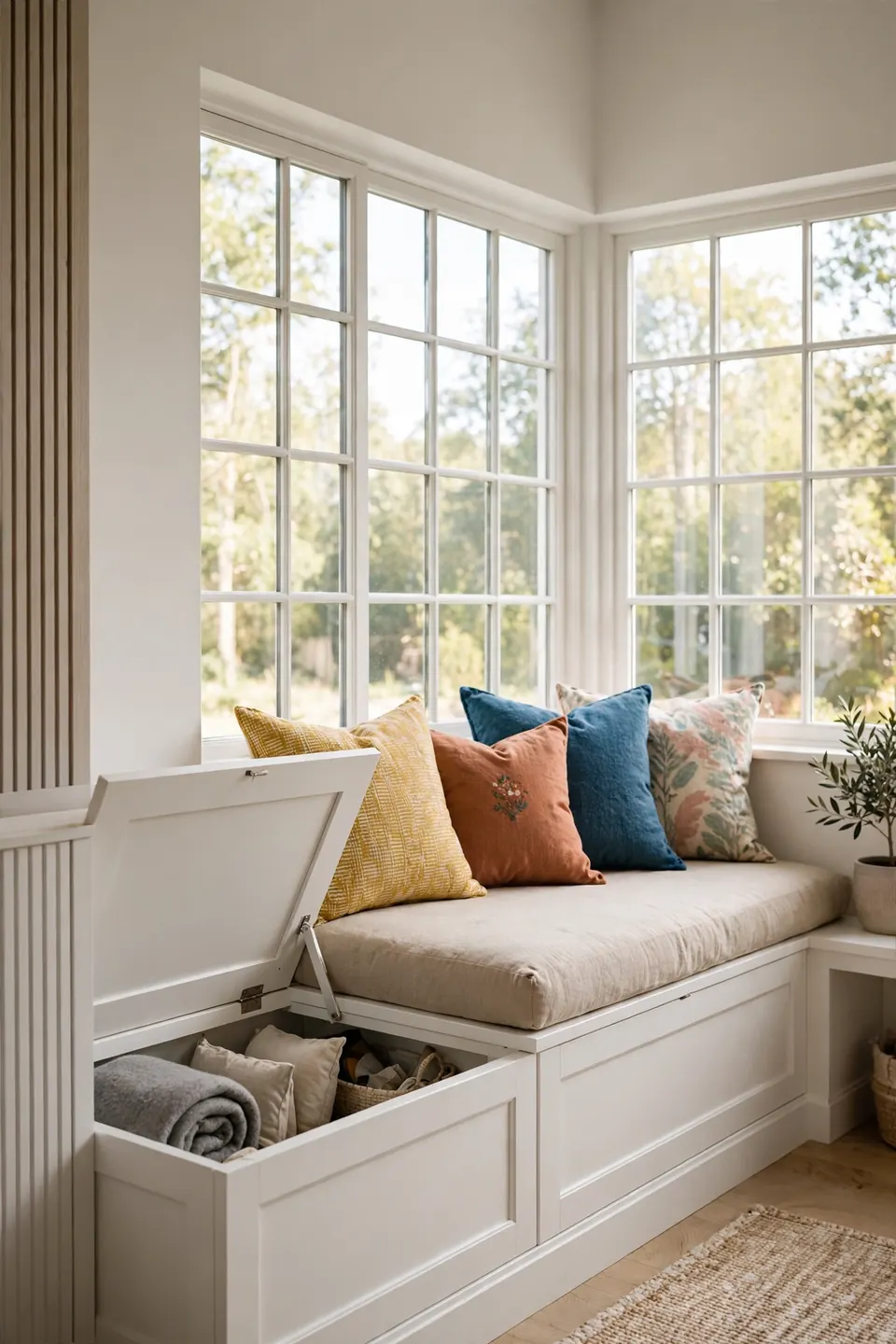Built In Bench Nook