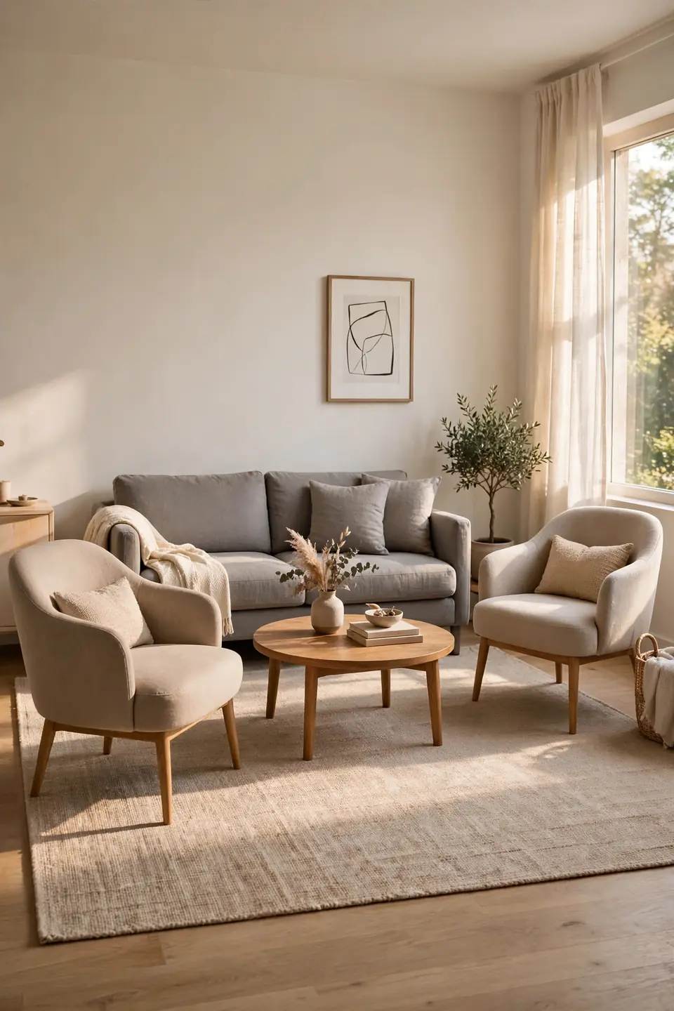 Rug Anchored Grouping