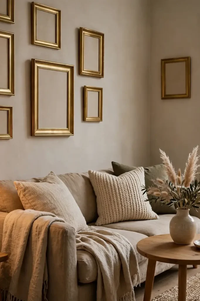 Warm Brass Accents