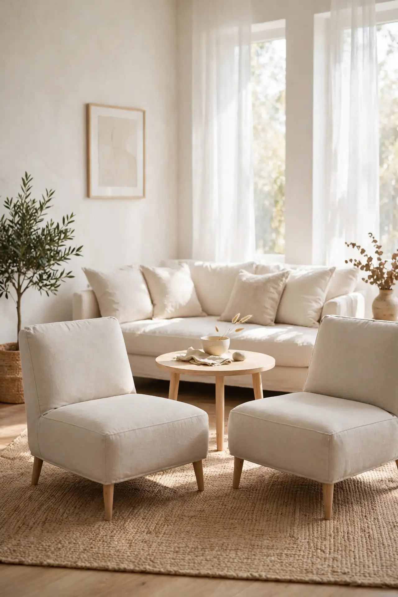 Armless Slipper Chair