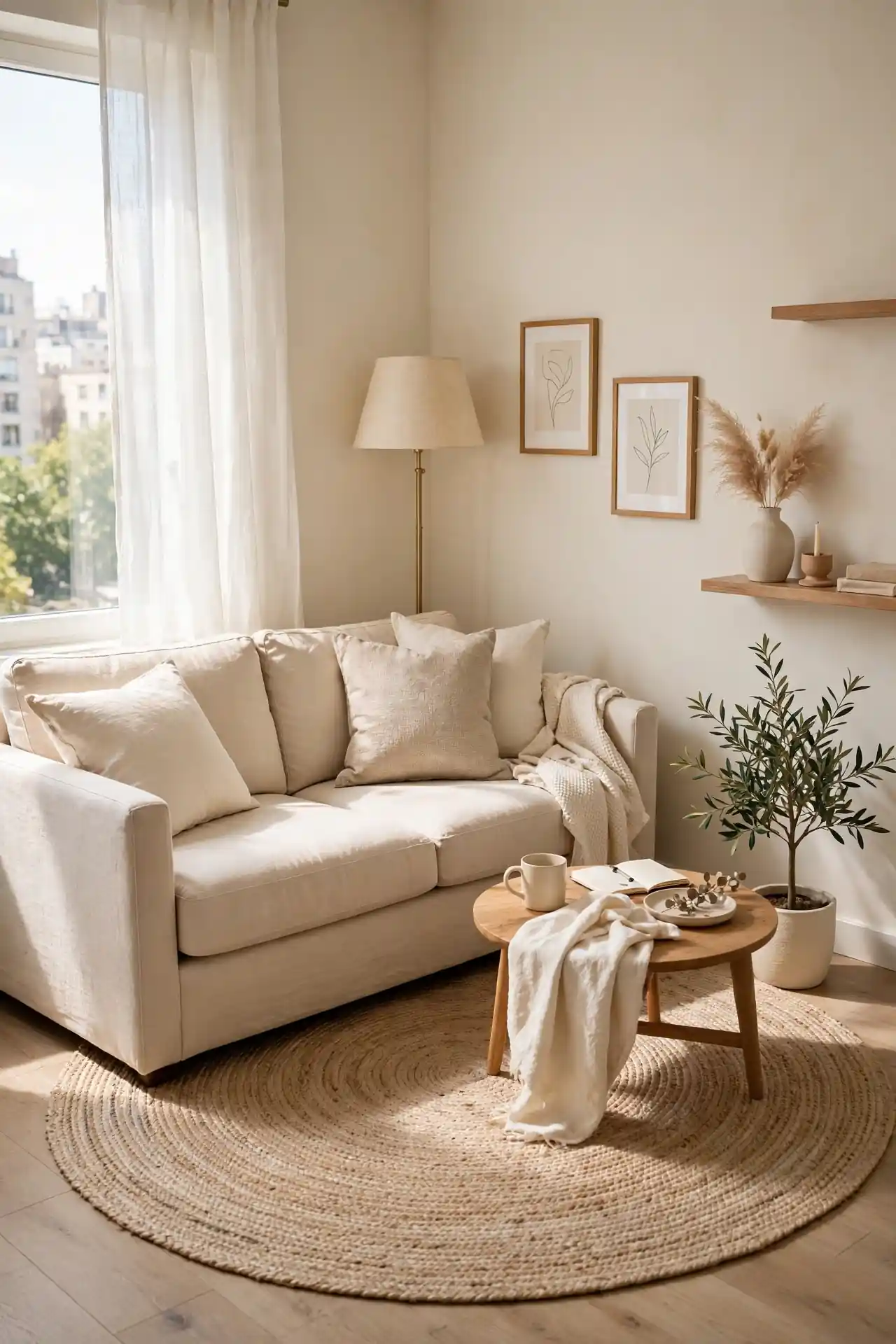 Diagonal Furniture Angle
