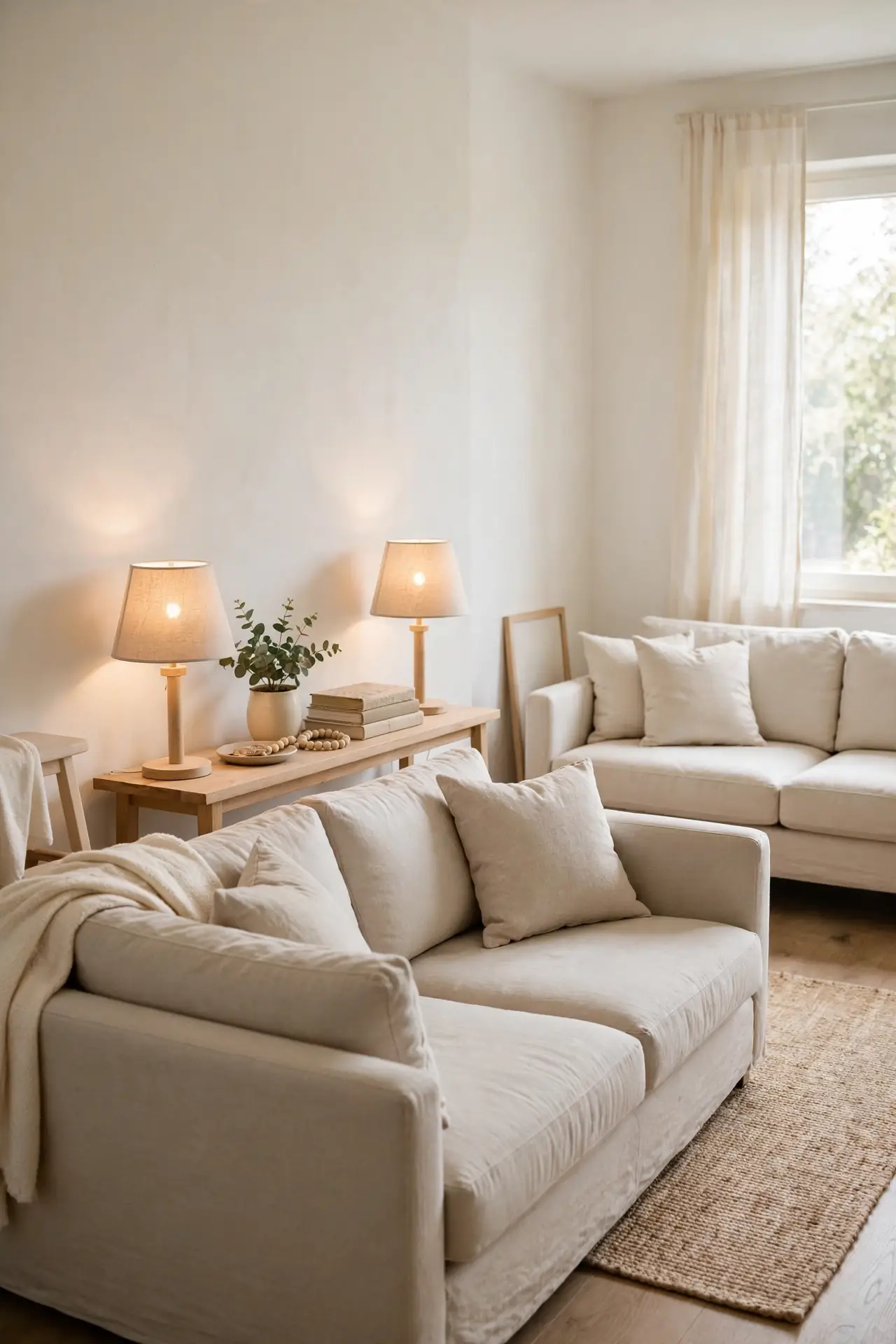Console Behind Sofa