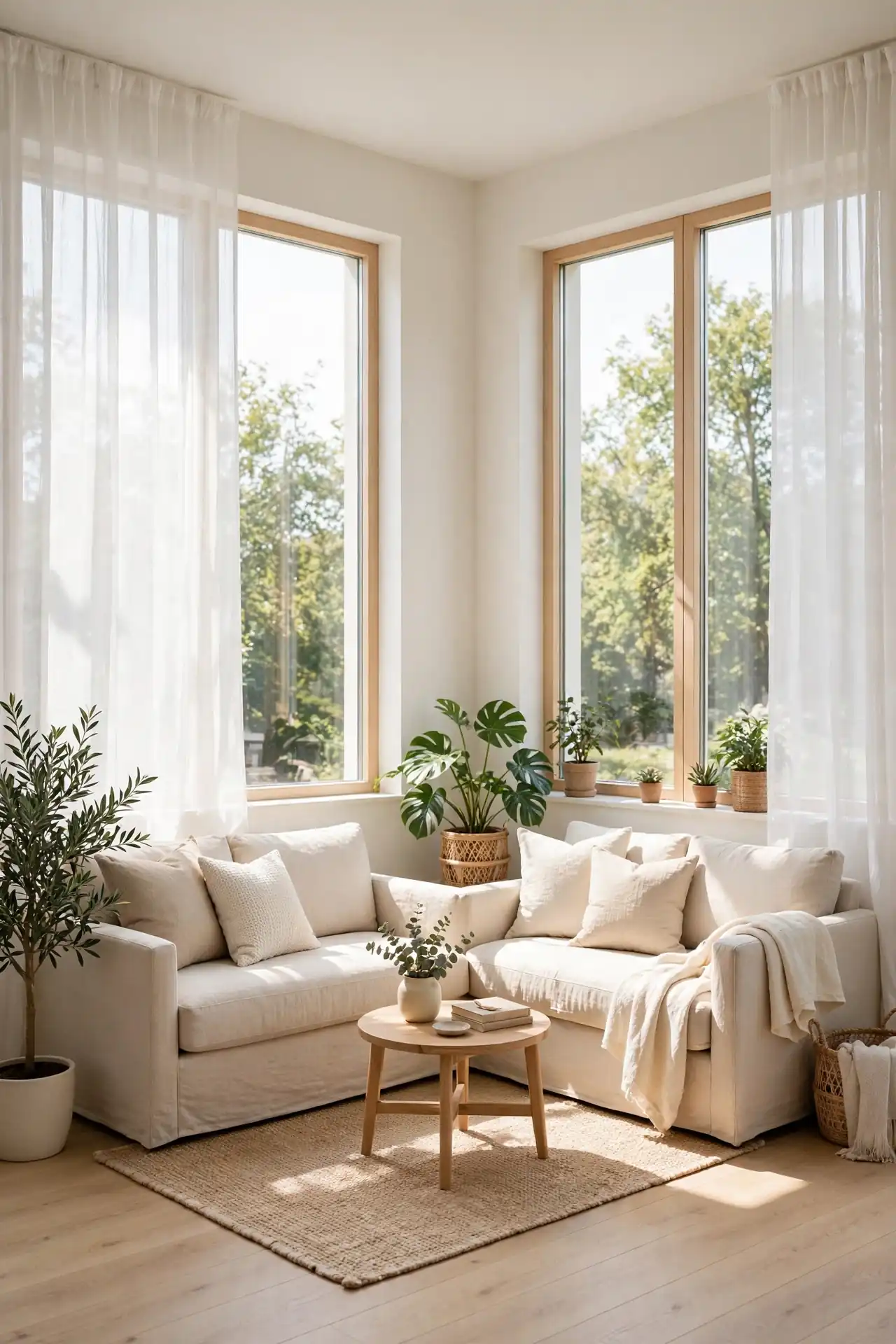 Corner Window Nook