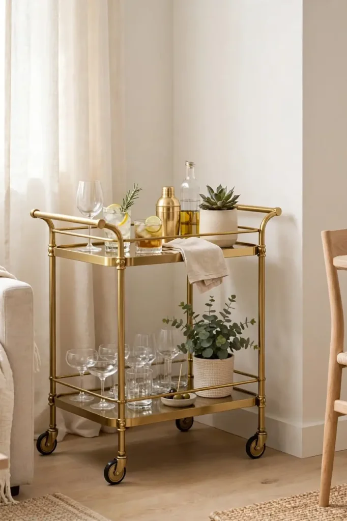 Bar Cart Corners