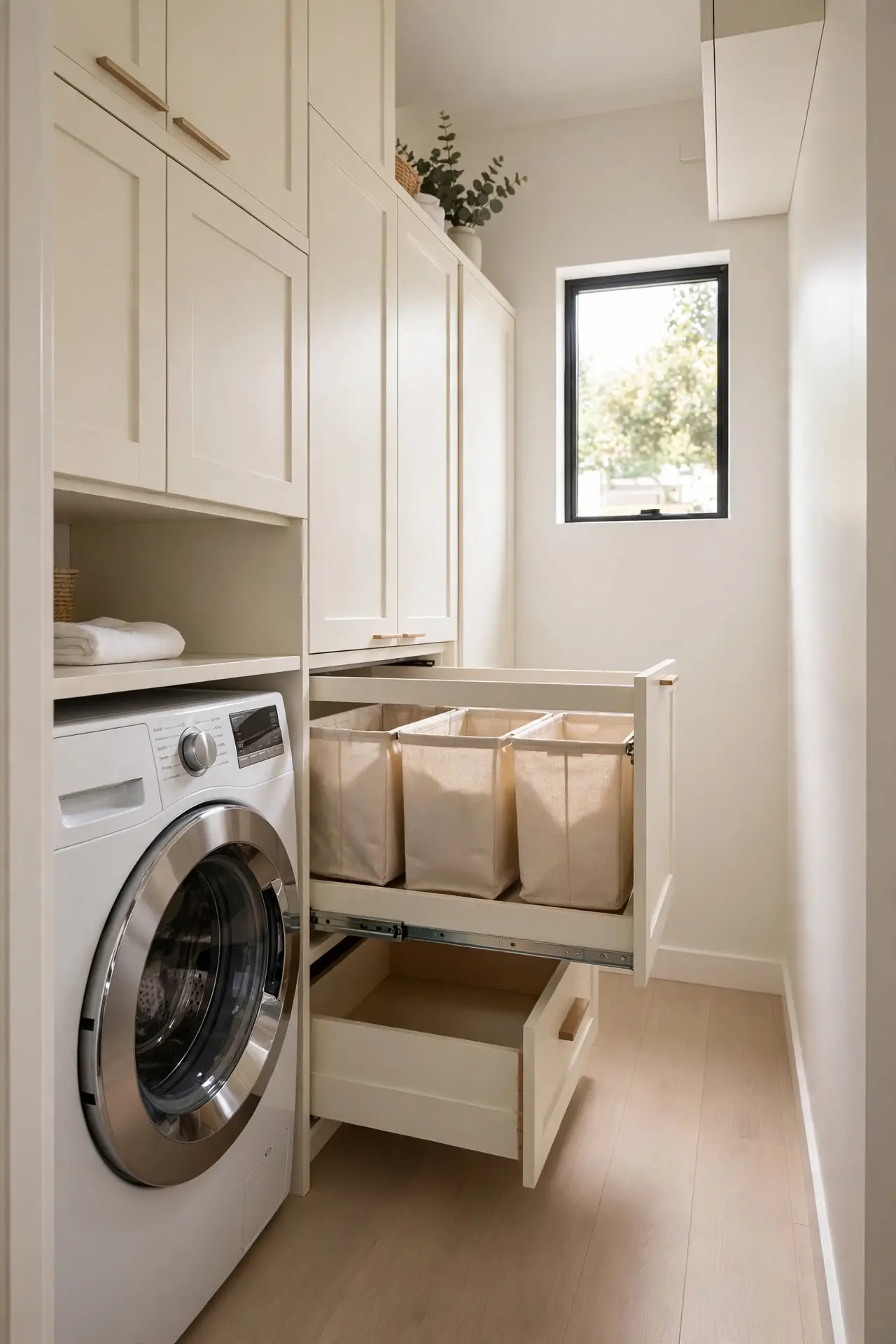 Pull-Out Hamper Station