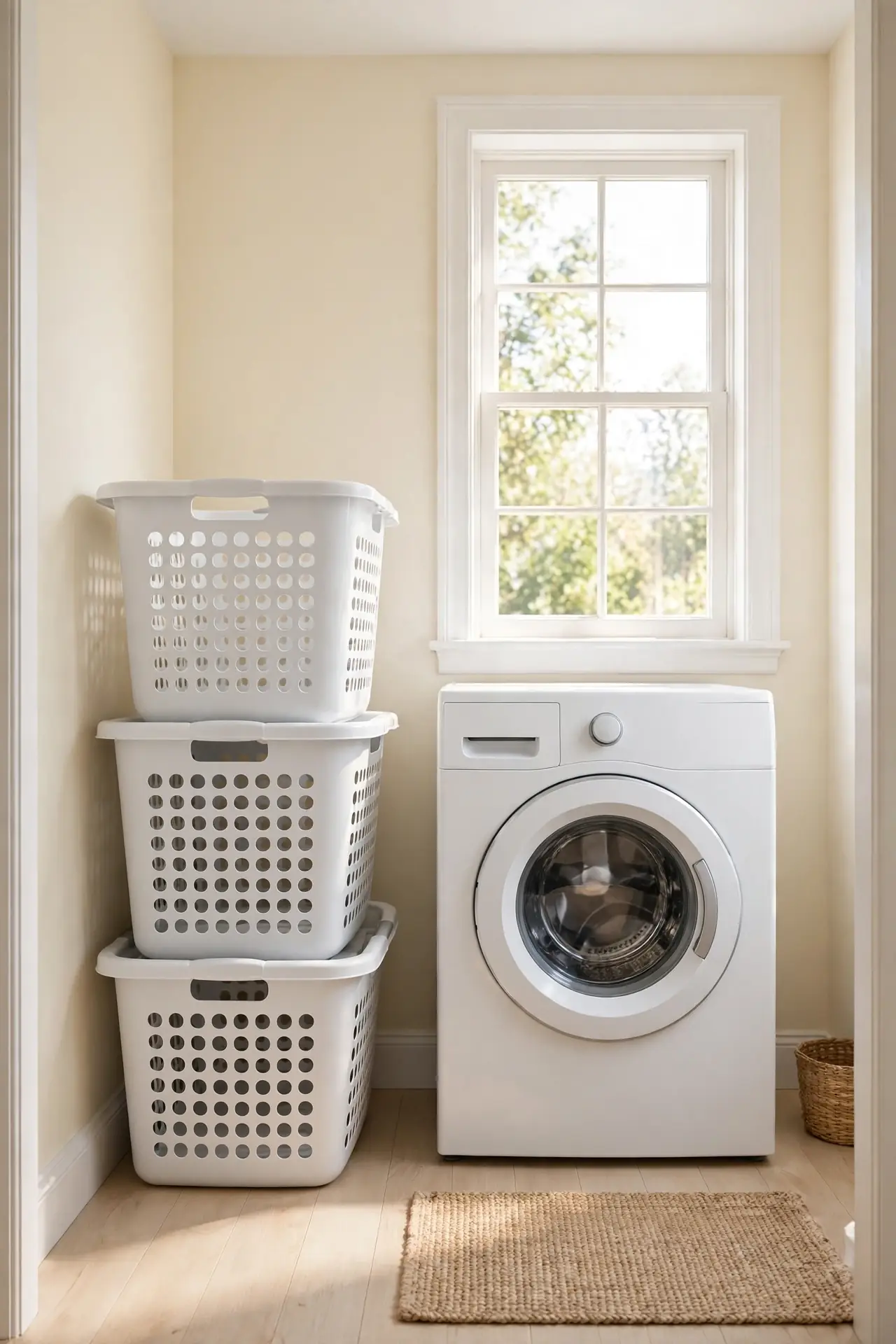 Stacked Sorter Baskets