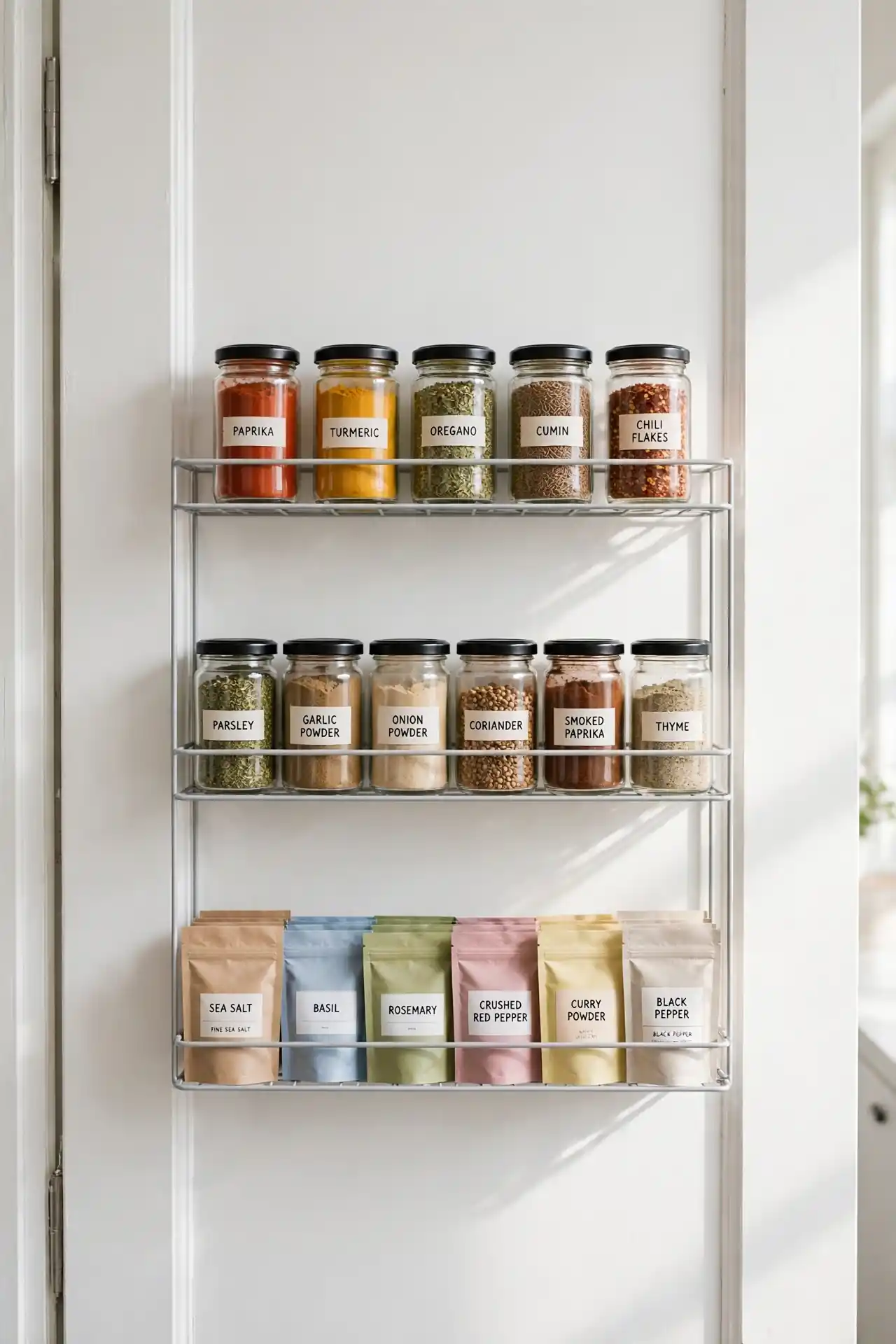 Spice Stair Shelves