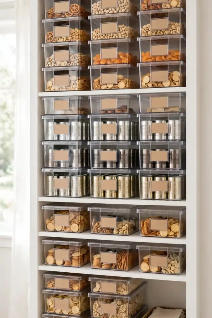 Stackable Bin Towers