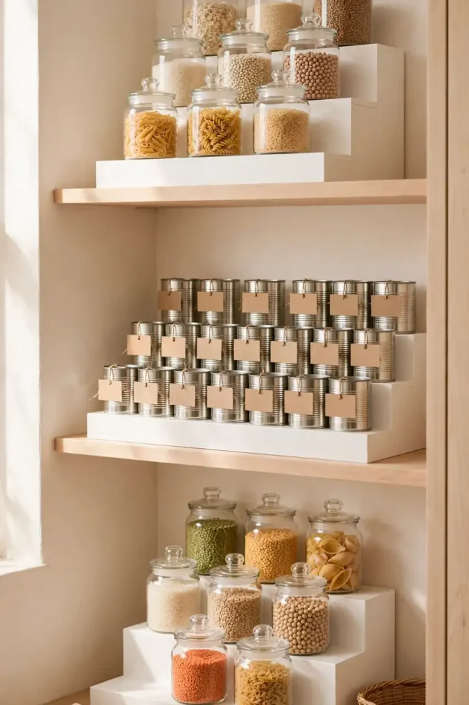 Tiered Shelf Risers