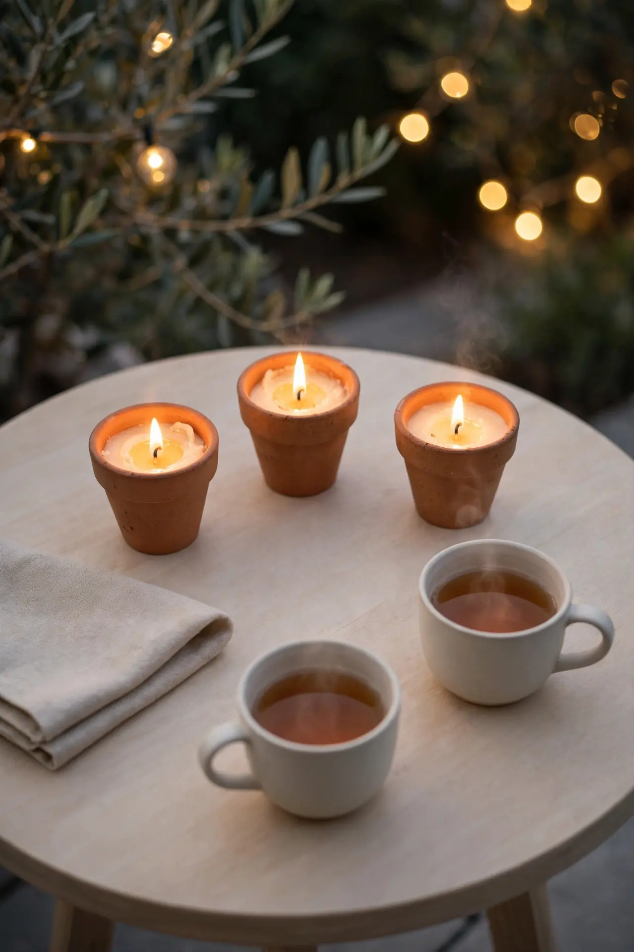 Citronella Candle Pots
