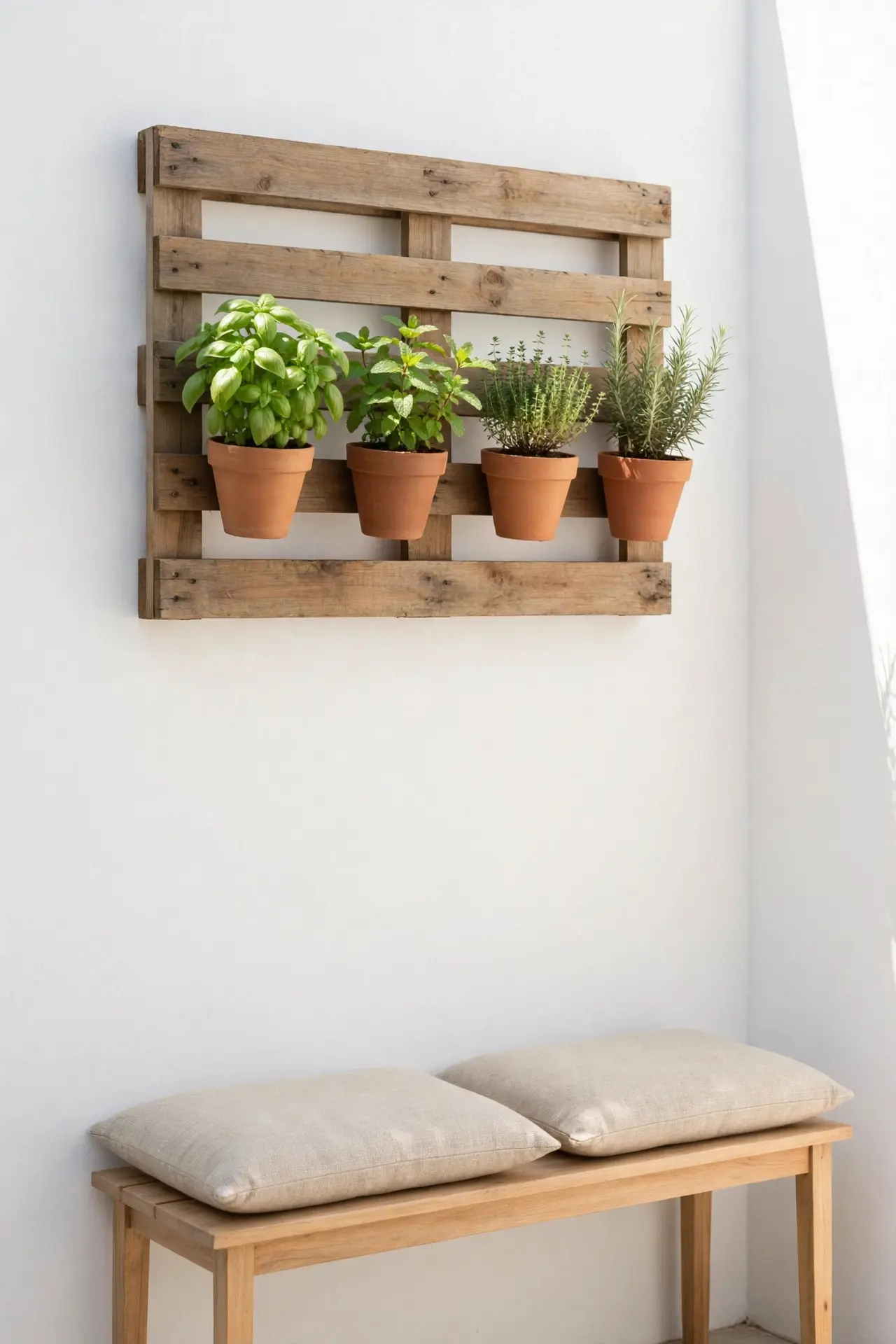 Potted Herb Wall