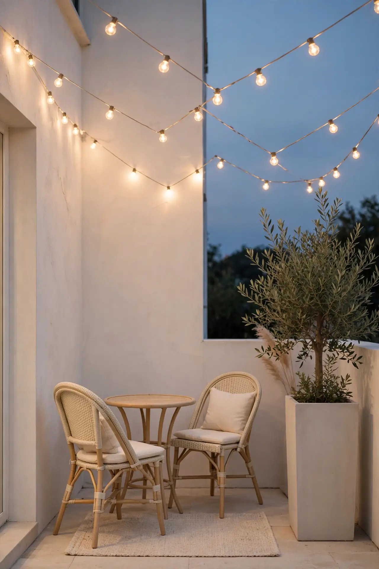 String Light Canopy
