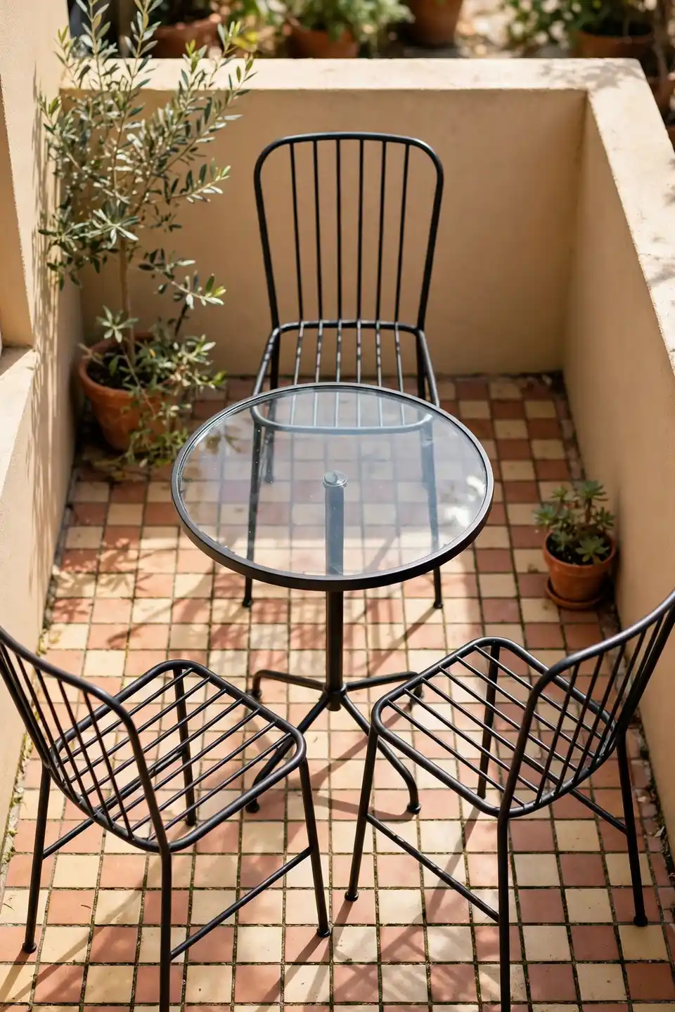 Cafe Table Trio