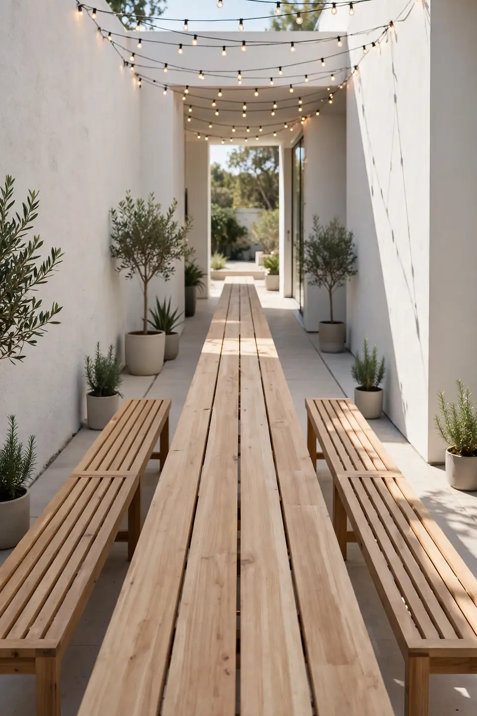 Outdoor Dining Strip