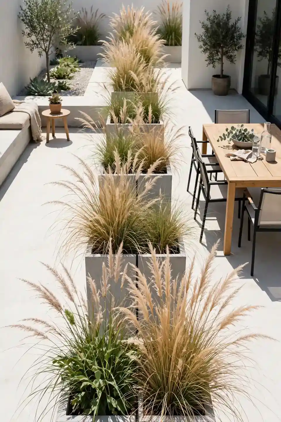 Planter Divider Screen