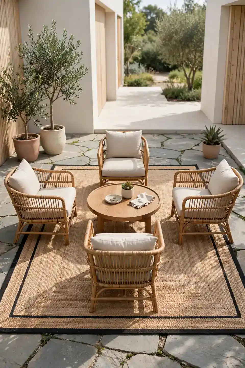 Rug Anchored Layout