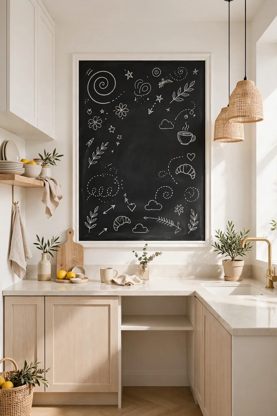 Chalkboard Accent Walls