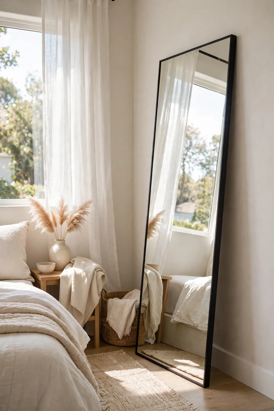 Leaning Floor Mirrors