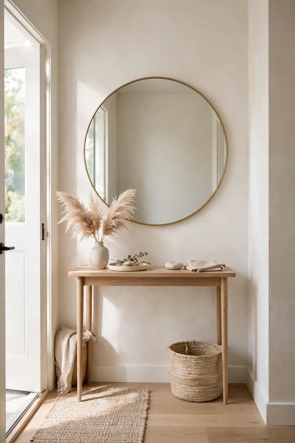 Oversized Round Mirrors
