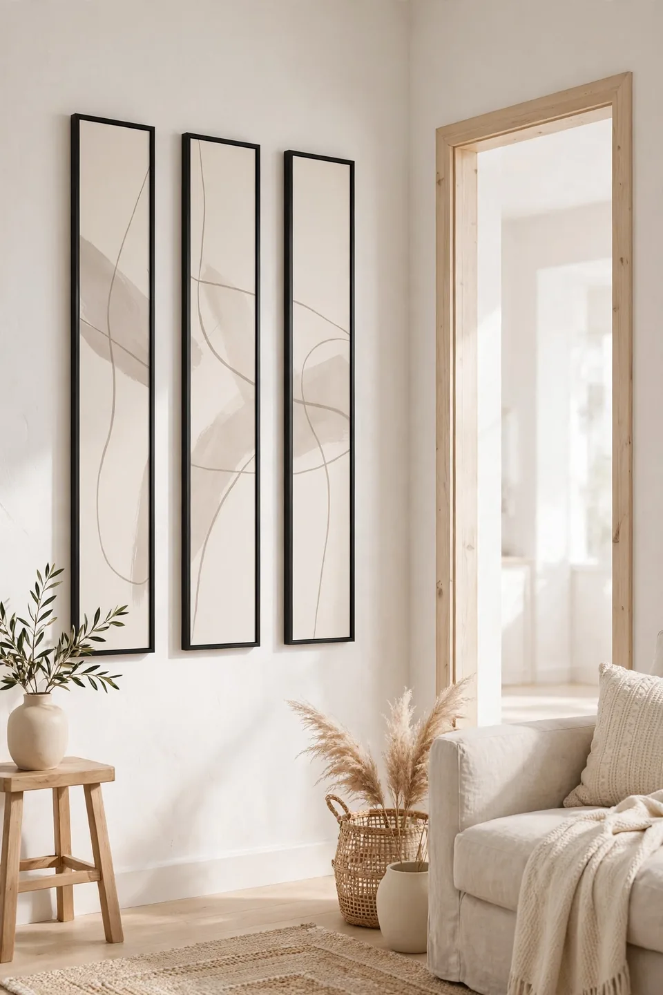 Vertical Art Strips