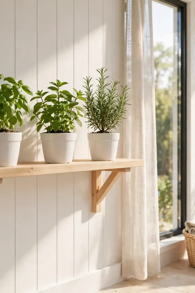 Herb Garden Shelf