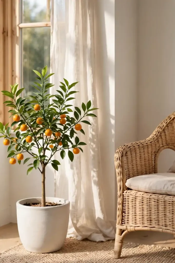 Potted Citrus Trees