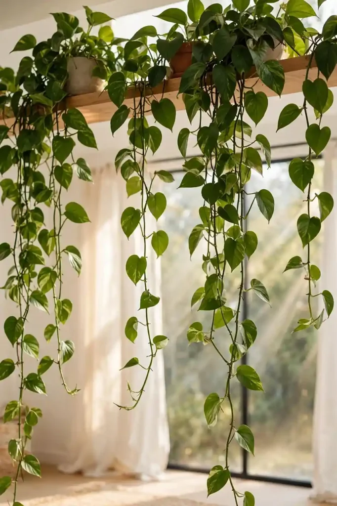 Trailing Pothos Vines