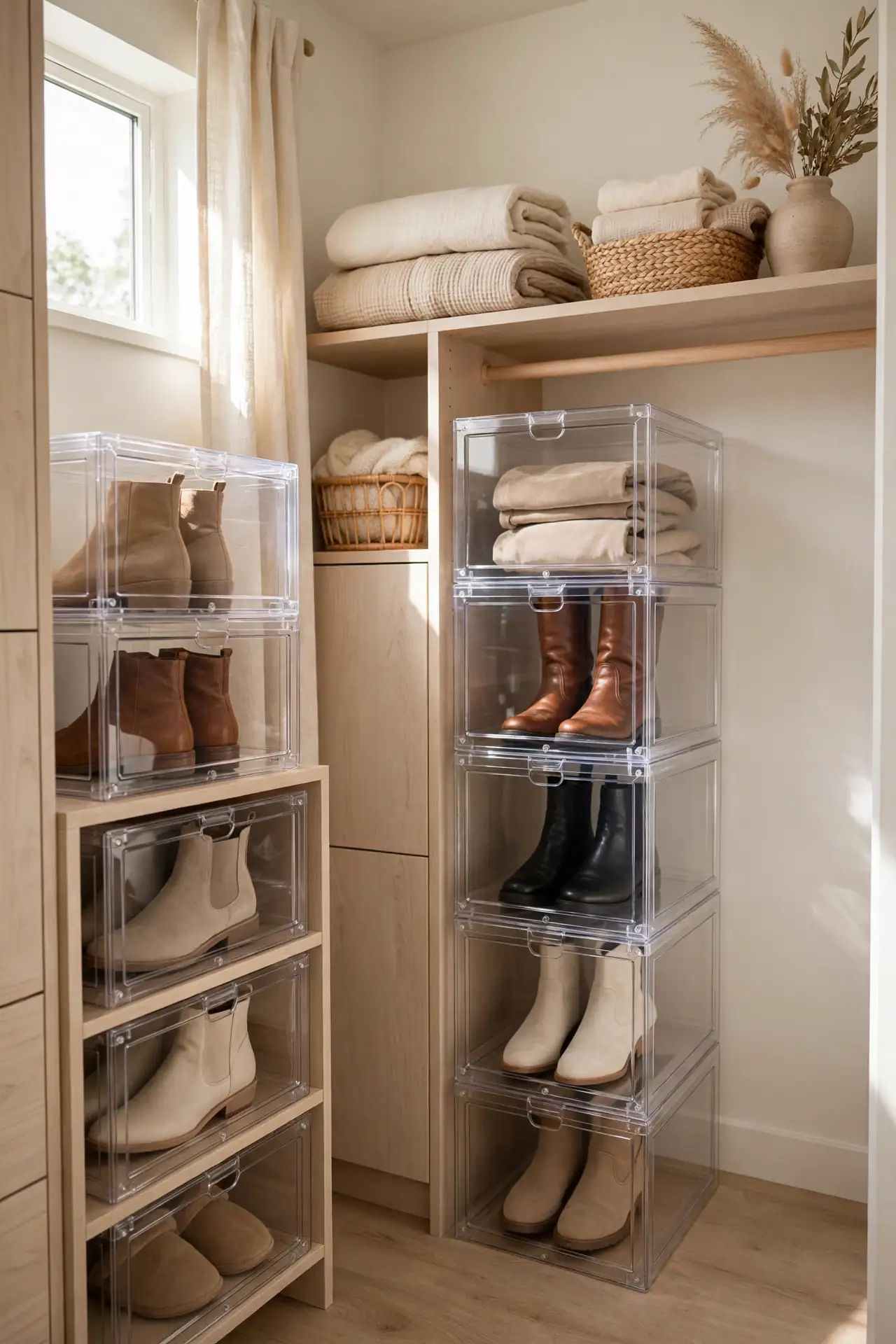 Stackable Boot Boxes