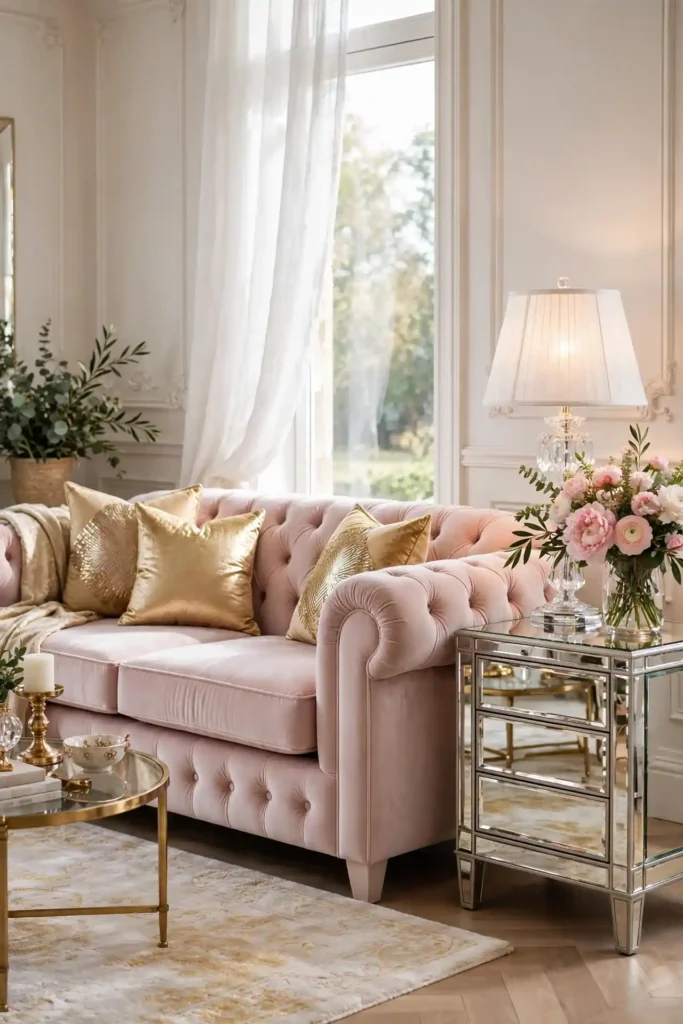 Button Tufted Elegance