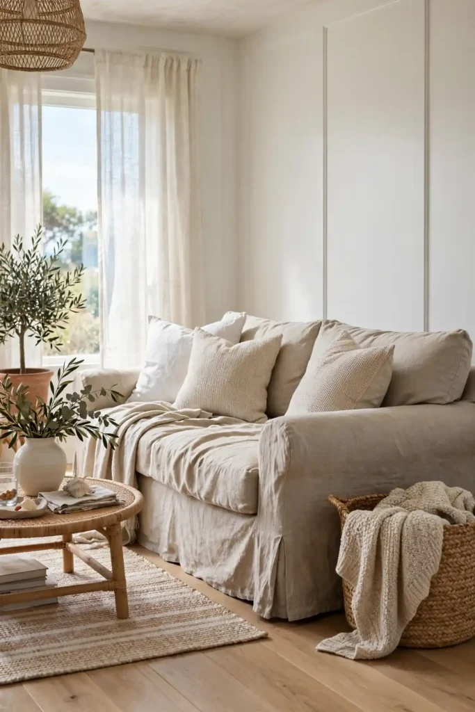 Deep Linen Slipcovers