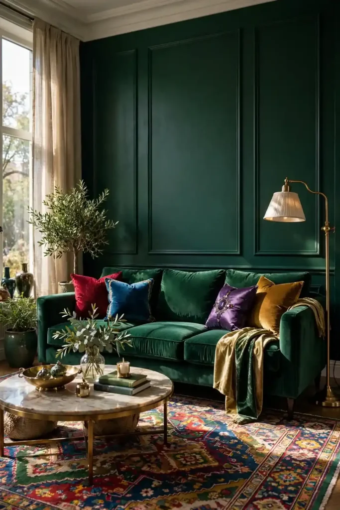 Velvet Emerald Statement