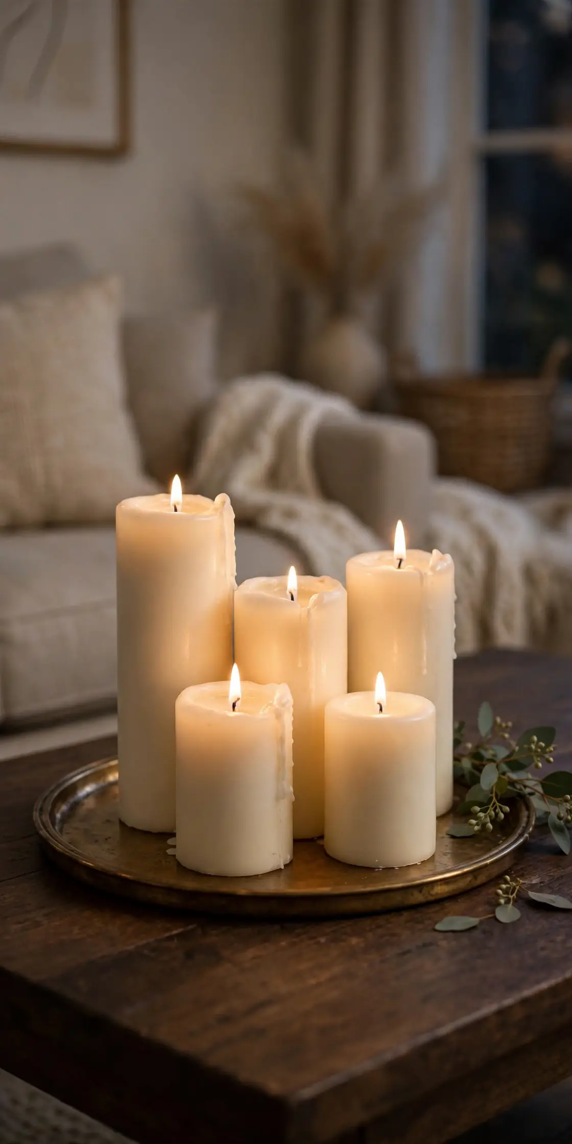 Candle Cluster Warmth